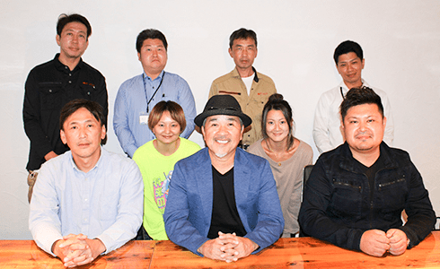 人柄が魅力の働きやすいチーム